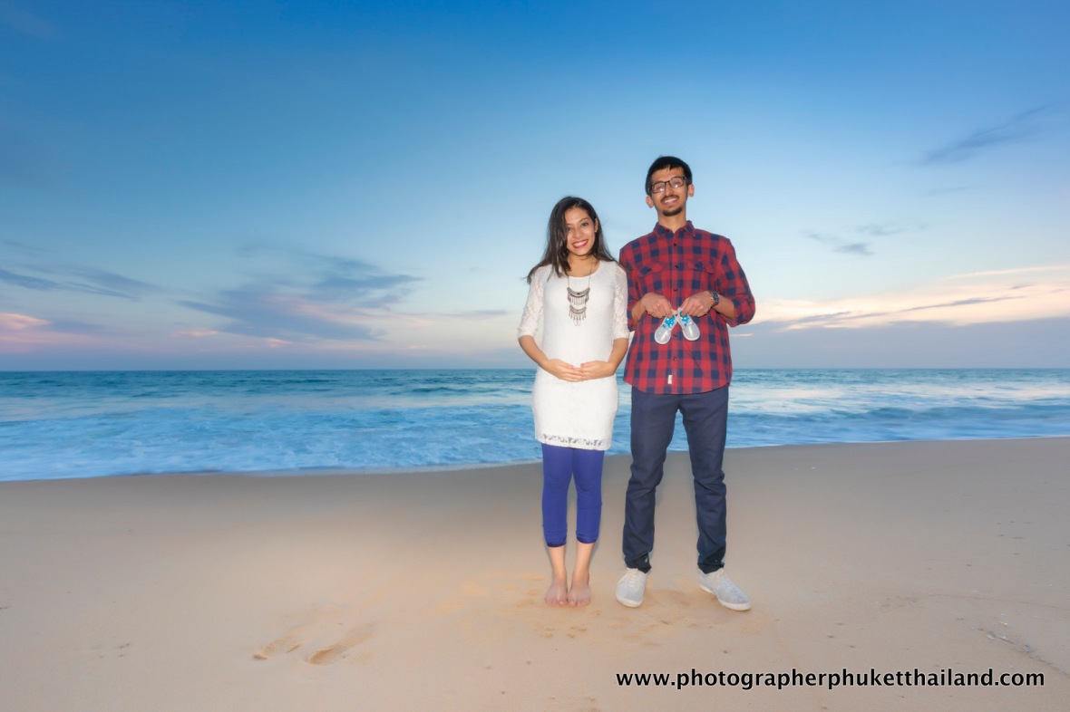 Maternity photography phuket