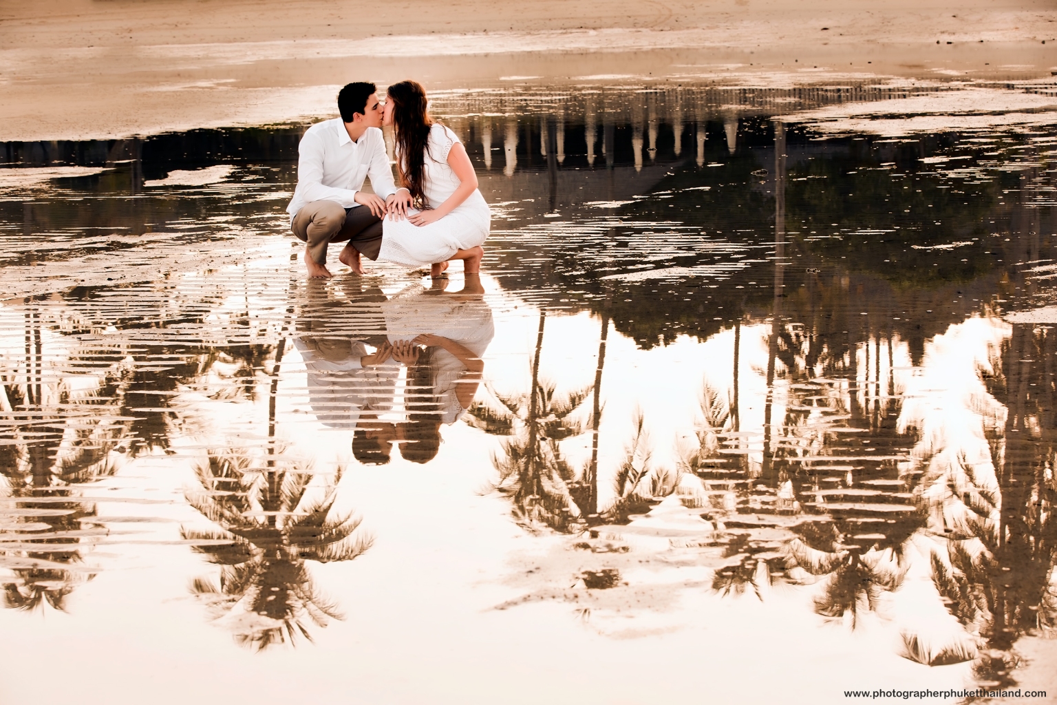 Honeymoon photo session at phi phi krabi thailand