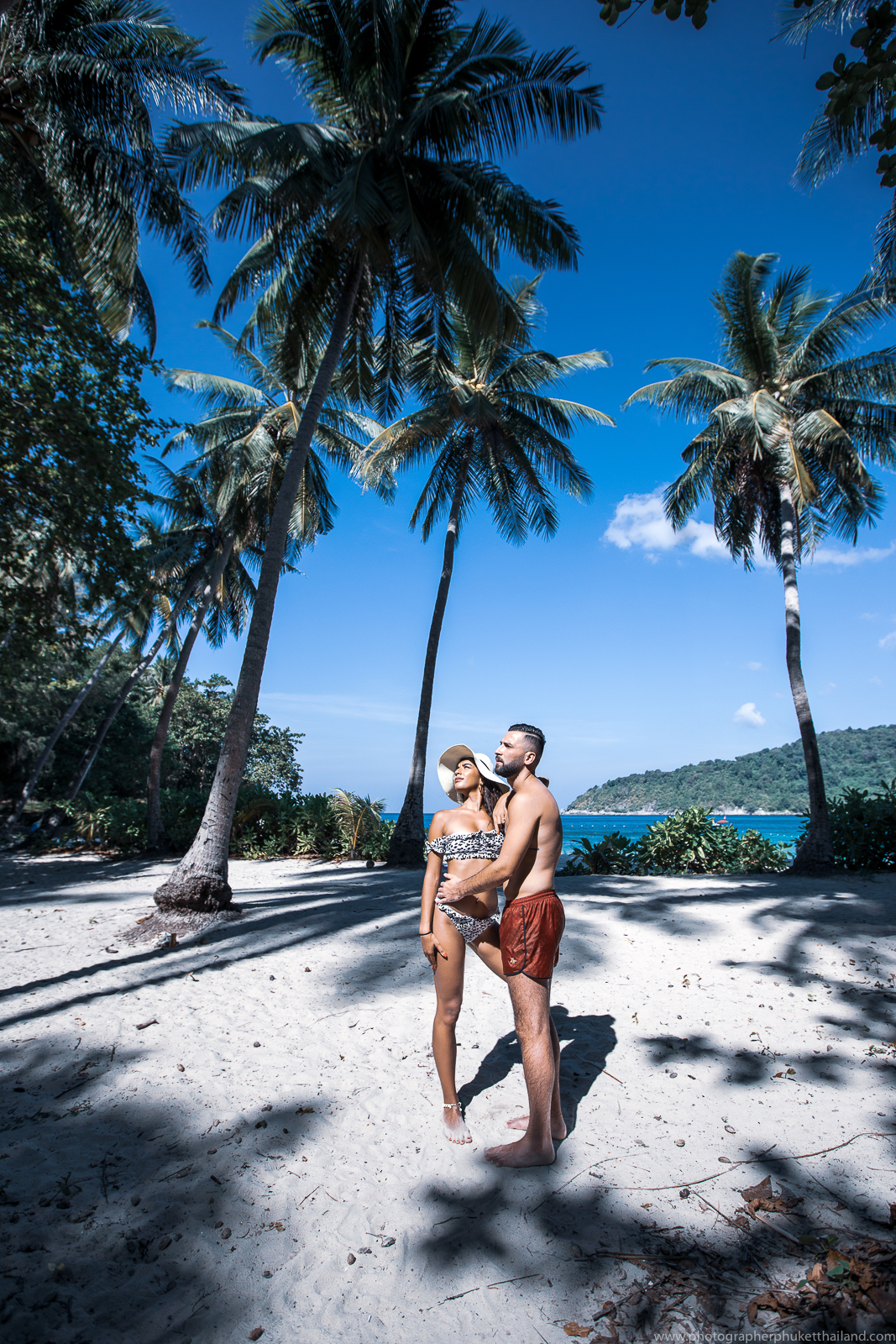 couple portrait photoshoot at freedom beach phuket